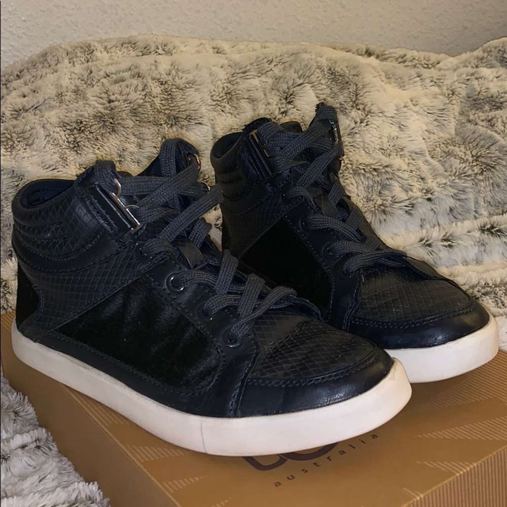 Calvin Klein Hi-Top Calf Hair Sneakers
